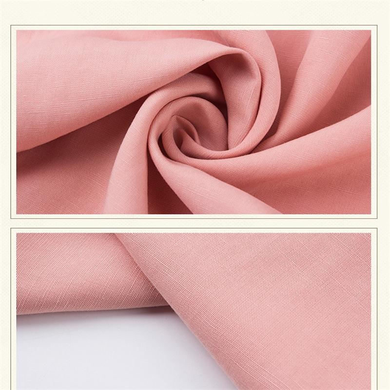 Tencel Linen Fabric Prompt Goods For Women's Dress