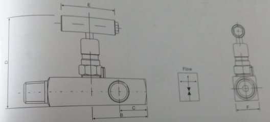 F-M Thread Needle Valve (GAJMJ21W)