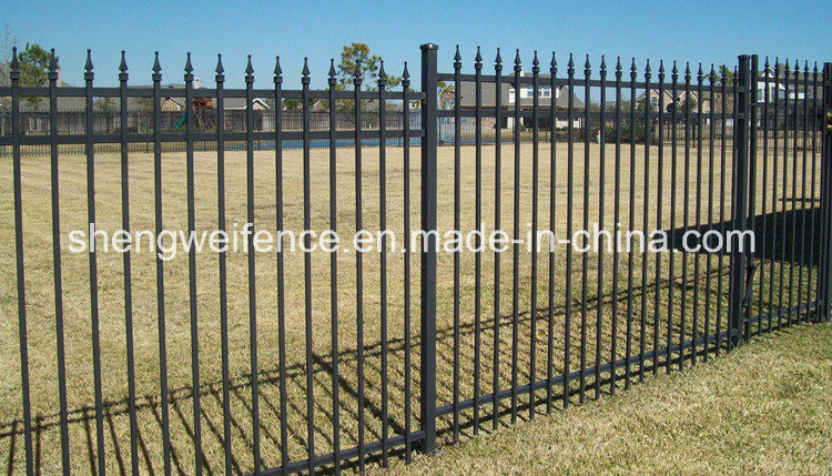 Hot Galvanized Steel Ornamental Fence