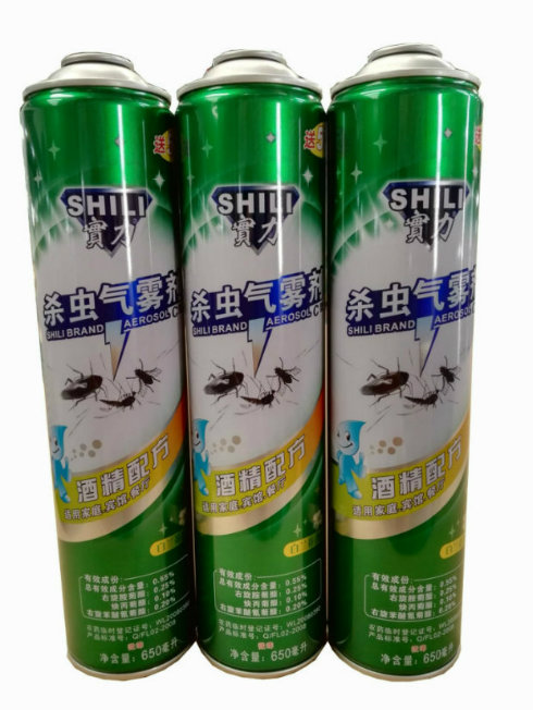 Aerosol Tin Cans for Insecticide Spray Products