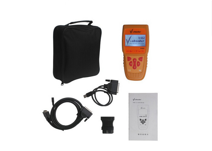 Automotive Diagnostic Tool V-Checker V402 Scanner VAG Oil Reset Code Reader