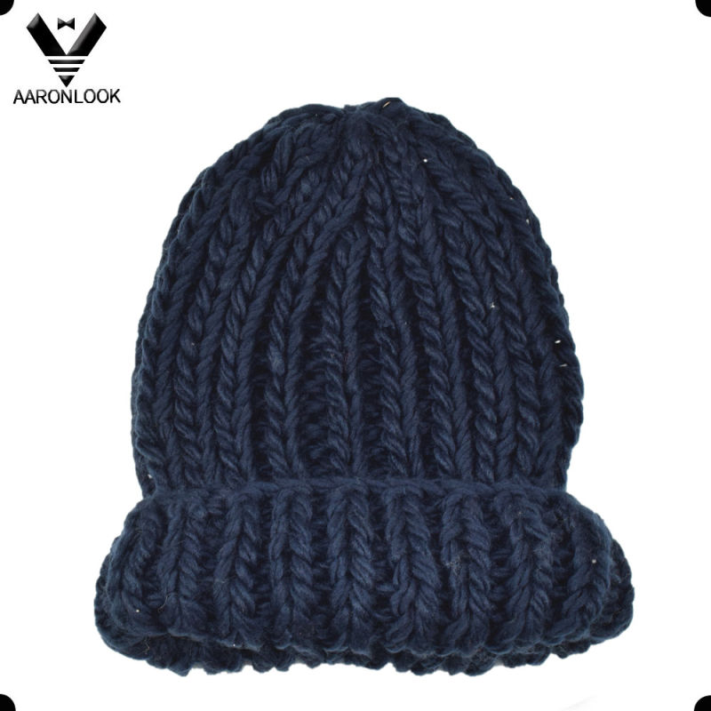 Fashionable Winter Thick Crochet Knitted Hat