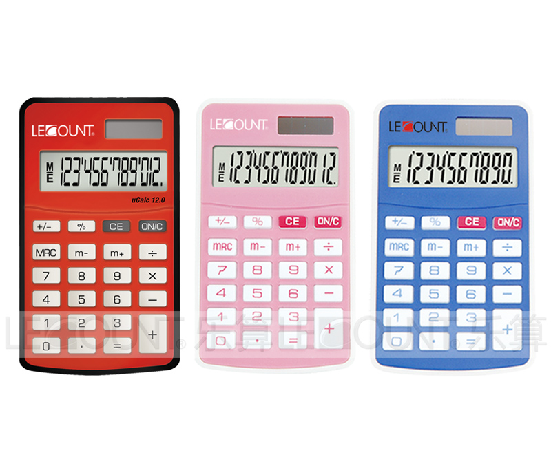 12 Digits Dual Power Mini Size Pocket Calculator with Various Optional Colors (LC360)