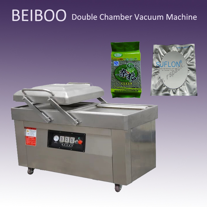 Double Chamber Vacuum Sealing Packaging Machine (RS-500)