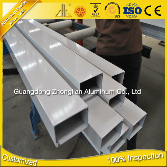 Guangdong Aluminium Extruded Factory Supplies Square Rounded Corners