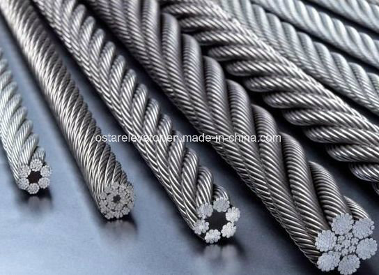 Elevator Parts with High Quality 13mm Steel Wire Rope (OS26)