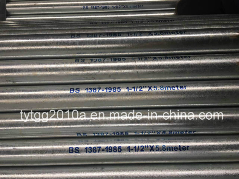 Hot Dipped Galvanized Steel Tube