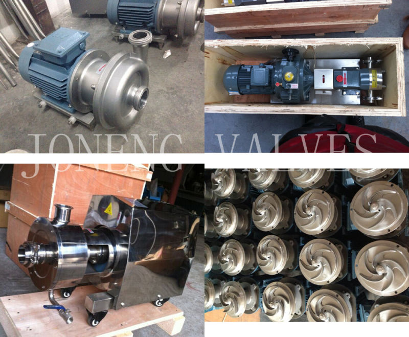 Stainless Steel Sanitary Close Impeller Centrifugal Pump