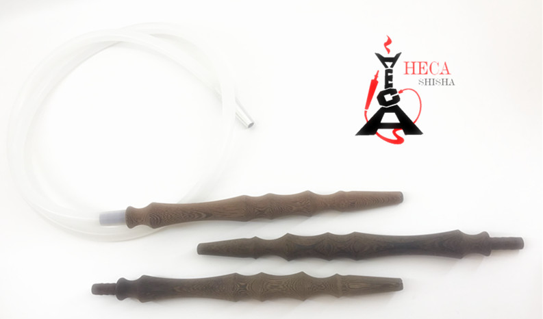 Quality Wood Handle Hose Nargile Smoking Pipe Shisha Hookah