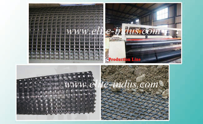 Asphalt Pavement Fiberglass Geogrids for Dam Aiport Runway Foundation