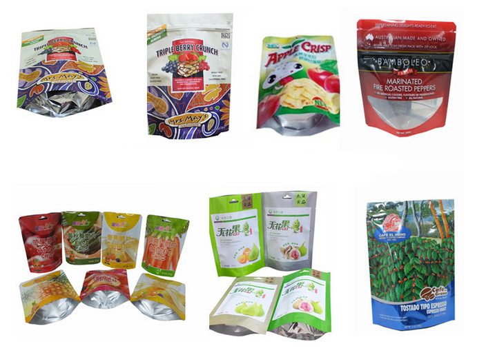 Custom Plastic FDA Dry Fruit or Nuts Peanuts Packing Bag