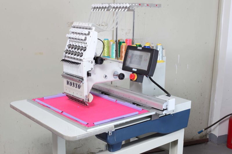 2016 High Speed Single Head Sewing Embroidery Machine Wy1201CS
