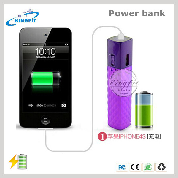 Portable Power Bank with LED Torch Light