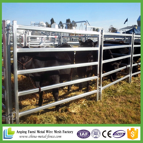 China Factory Heavy Duty Livestock Galvanized Oval Cattle Panel