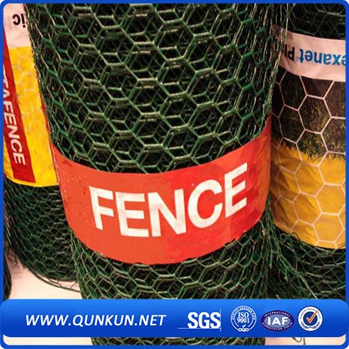 PVC Coated Hexagonal Wire Mesh for Farm Using