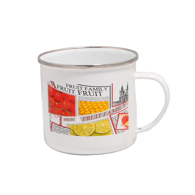 Hot Sale Enamel Mug with Enamel Hand