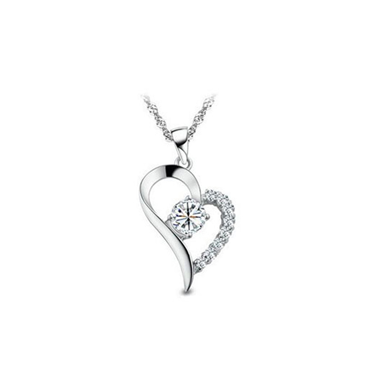 Destiny Jewellery Crystal From Swarovski Heart-Shaped Pendant & Necklace