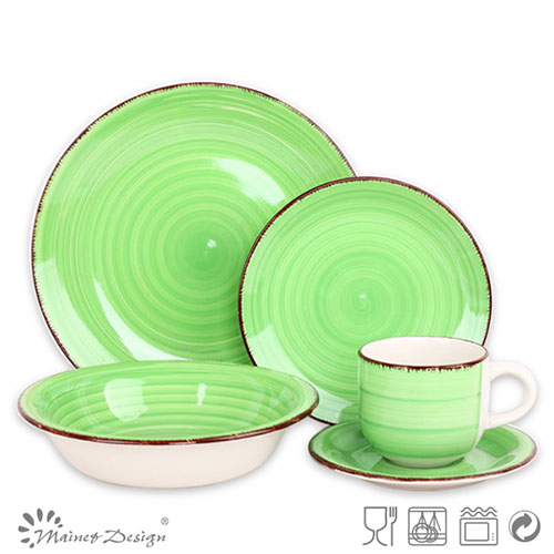 Handpainting Ceramic Stoneware 20PCS Dinner Set