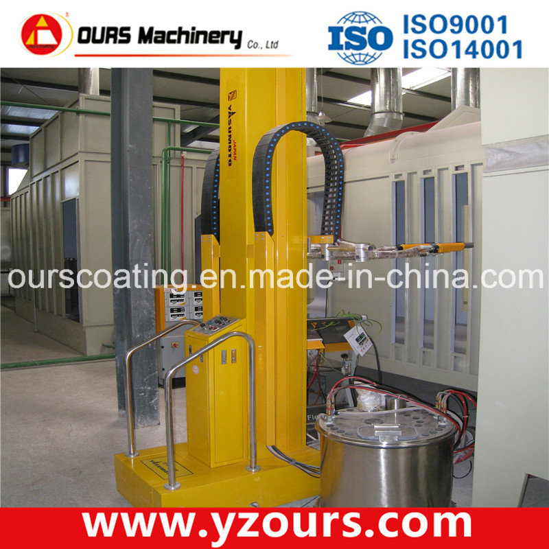 Small Powder Coating Booth for Metal Industry