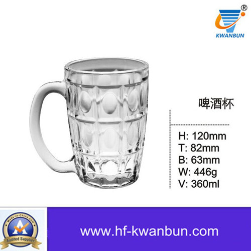 Drinking Glass Beer Mug with High Quality Glass Tumbler Kb-Hn0323