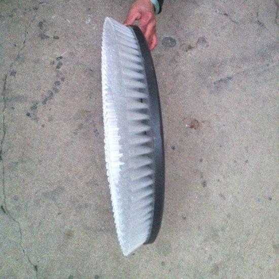 White Round Brush for Road Sweeper Machine (YY-141)