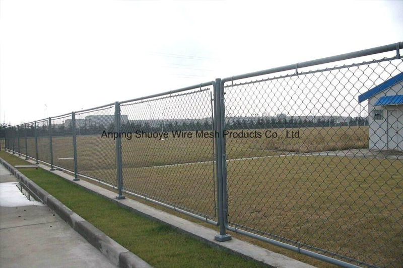 2016 High Quality Galvanized Chain Link Fence/PVC Coated Used Chain Link Fence for Sale