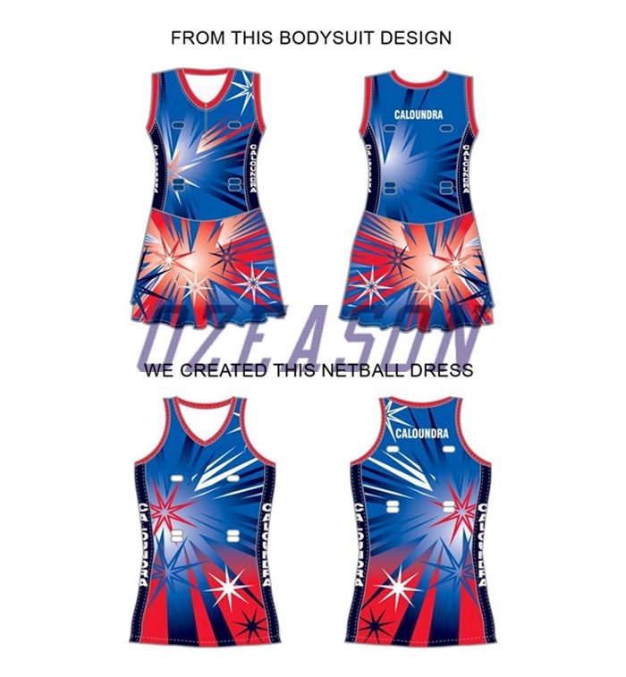 Ozeason Custom Women's Netball Dress (C230)