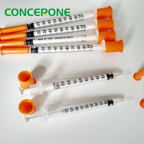 2cc Disposable Syringe with Luer Slip Tip