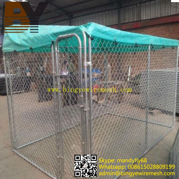 Welded Large Dog Cage Backyard Dog Kennels