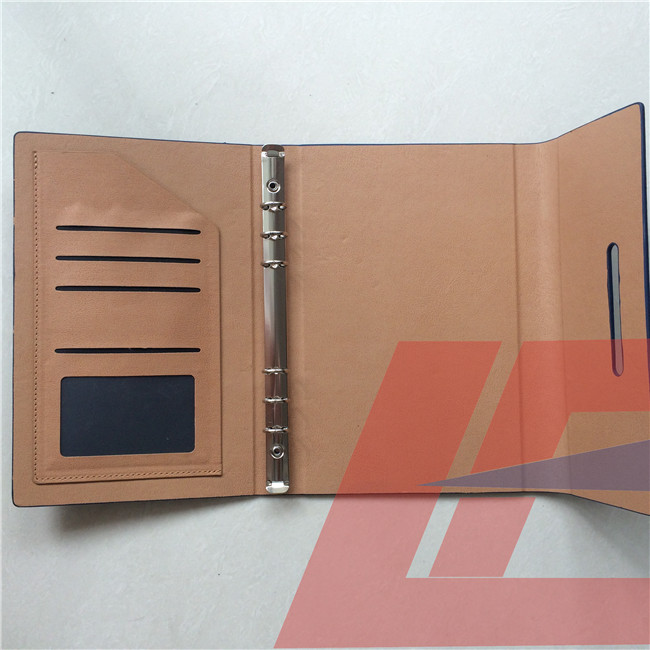 Recycled Customized PU Leather Diary Book/ PU Leather Notebook