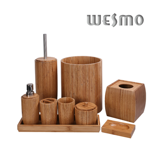 High-End Carbonized Bamboo Bath Coordinates (WBB0612A)