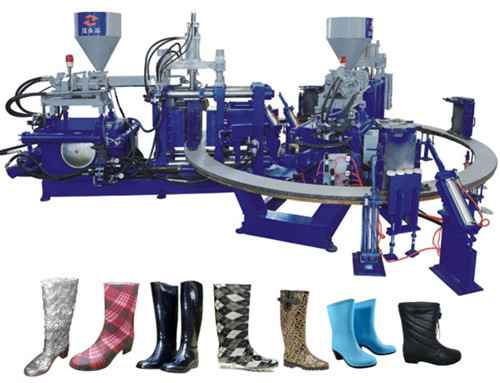 Rotary PVC Gumboots Making Machine