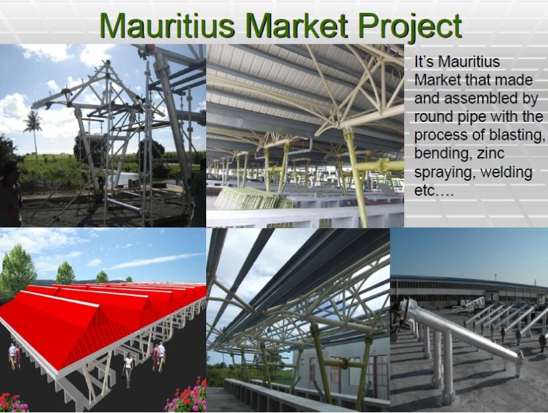 Stadium Station and Exhibition Shade Steel Structure