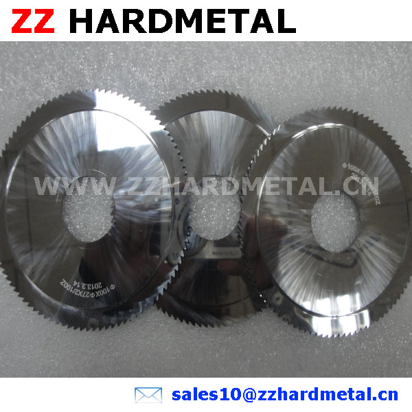 Wear Resistant Sharp Mirror Polishing Cemented Carbide Disc