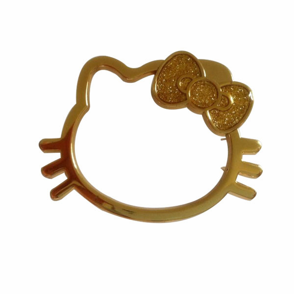 Custom Zinc Alloy Diecasting Cute Kitty Plate