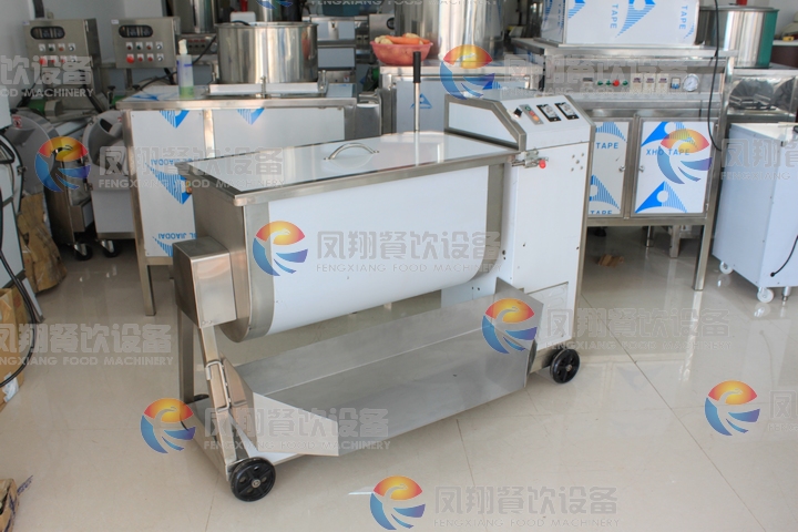 Stainless Steel Automatic Salad Vegetable and Meat Stirring Machine