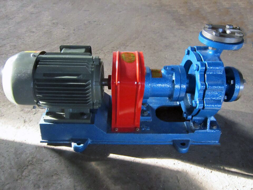 Cast steeel material pump with air-cooled equipment