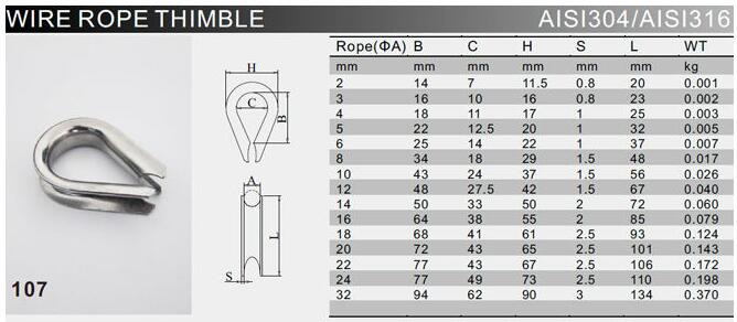 Stainless Steel Parts for Tube Thimble, Polished Finish