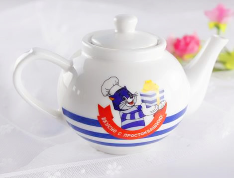 Customized Design porcelain Tea Pot
