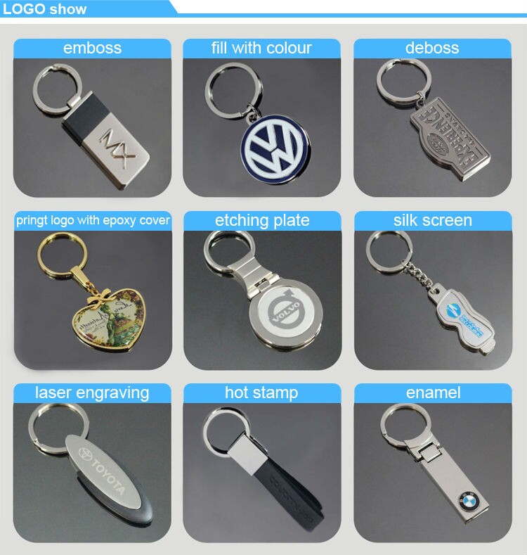 Manufacturer Wholesale Keychain High End Custom Design Metal Keyrings