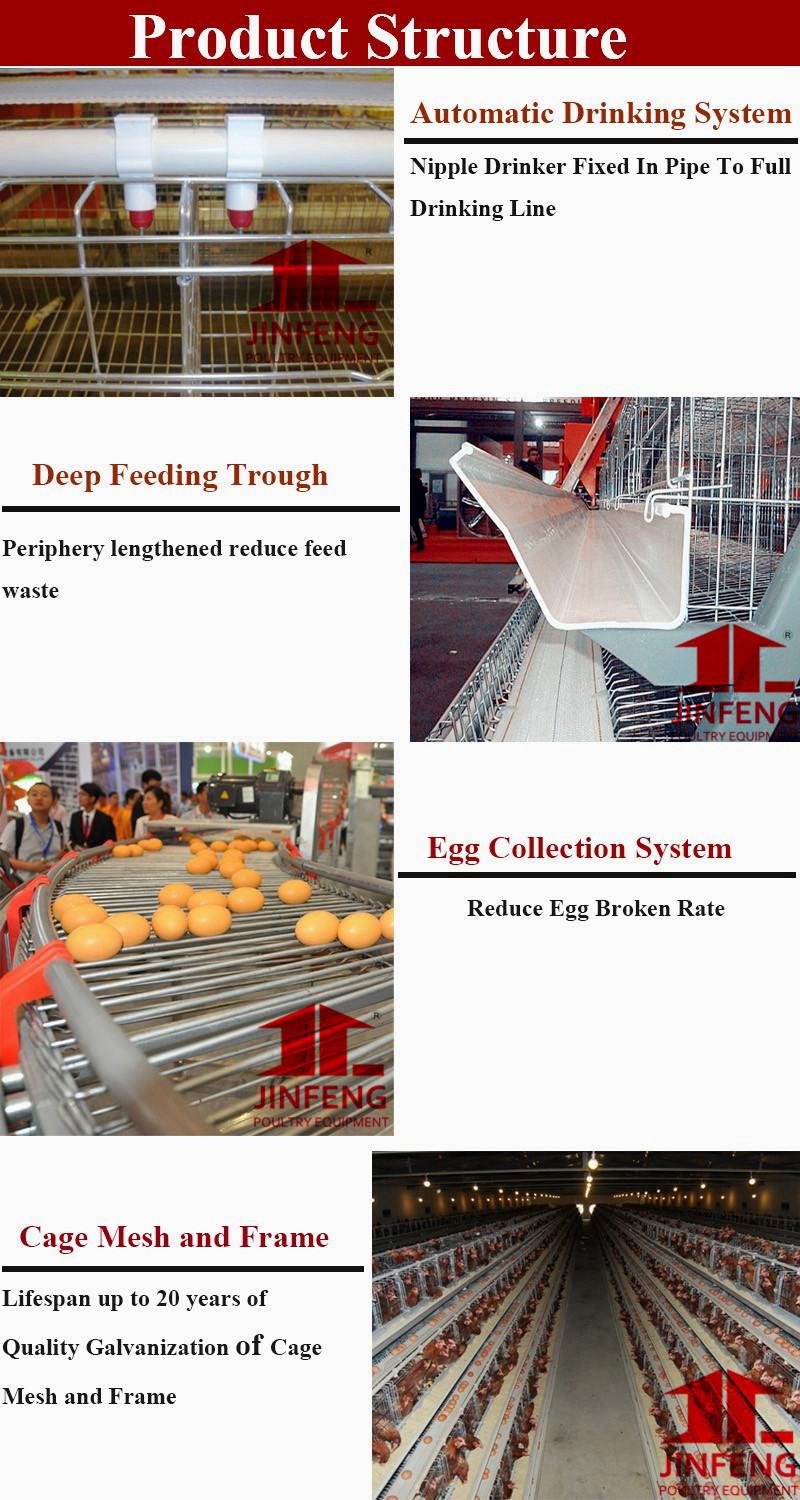 Egg Laying Chicken Cage Farming Equipment for Sale