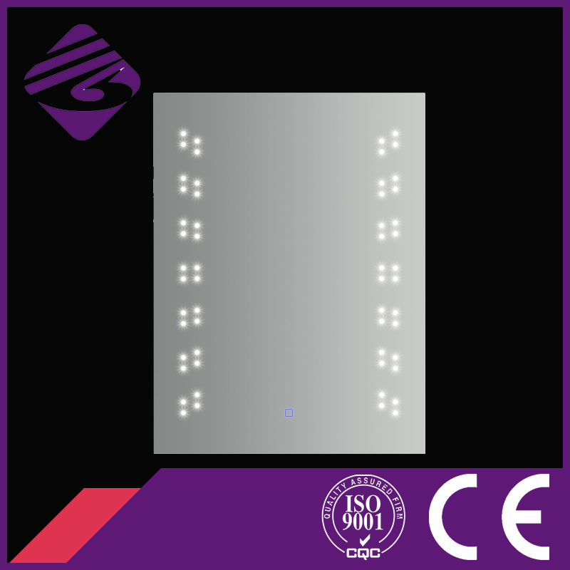 Jnh174 Newest Design Clear Bath Mirror with LED DOT