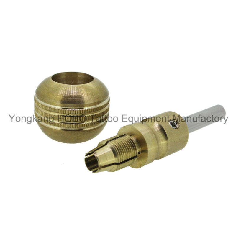 Newest Premium Brass Self-Lock Tattoo Grips Cartridge Supplies