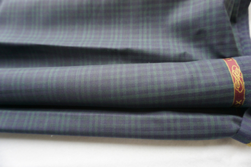 Check Wool Fabric for Suit