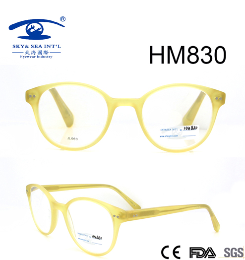 2016 High Quality New Arrival Acetate Glasses (HM830)