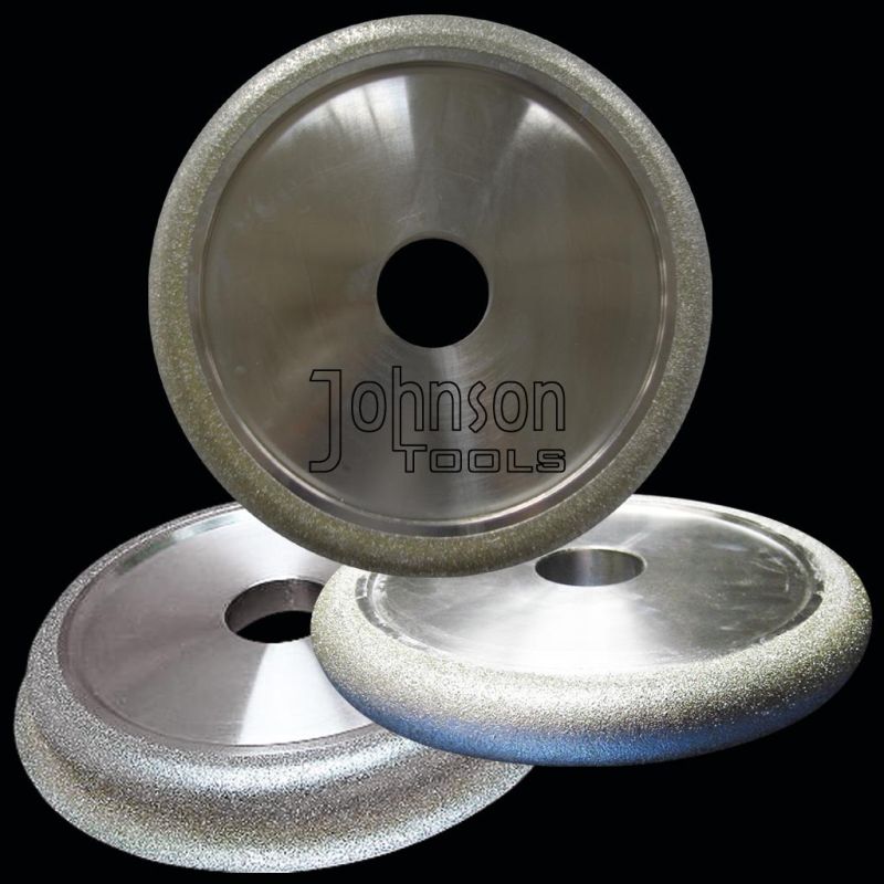 Diamond Grinding Wheel: Od200mm Electroplated Diamond Profile Wheel for Shaping and Surface Grinding: Diamond Tool