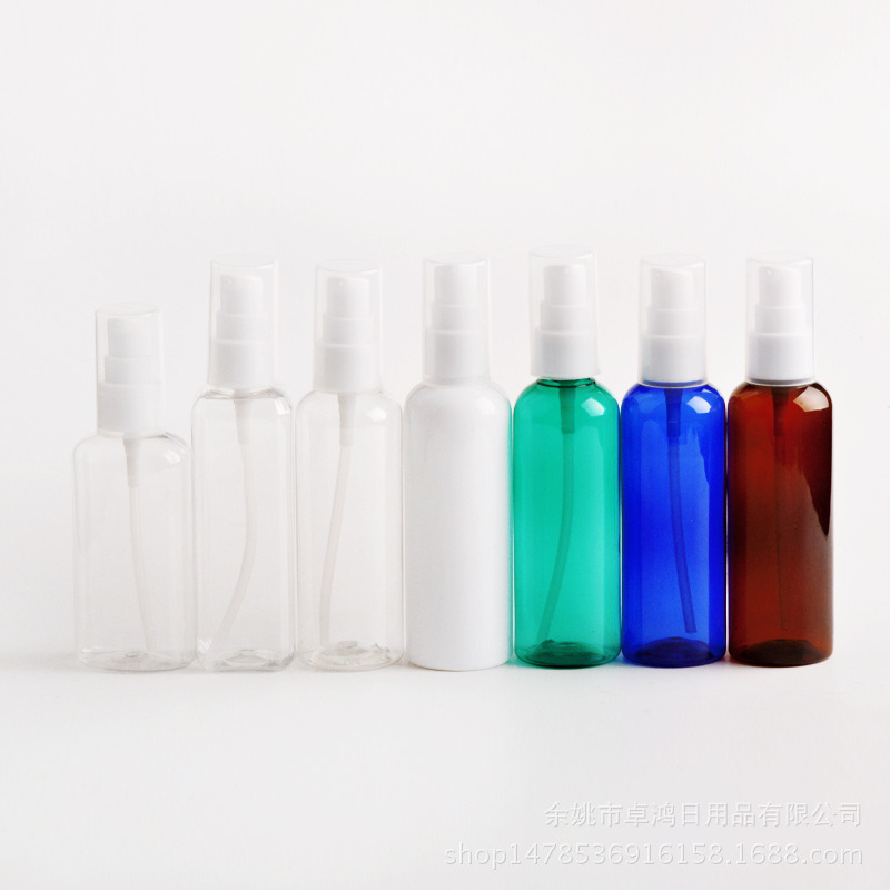 10ml to 300ml Multi Capacity, Multi Shape Powder Pump Plastic Bottle (NB08)