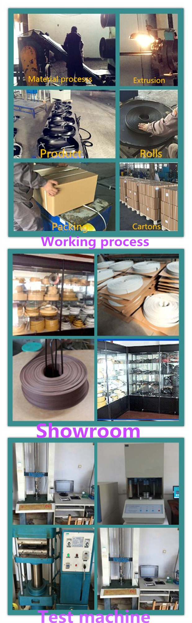 EPDM Rubber Seal Strip Factory