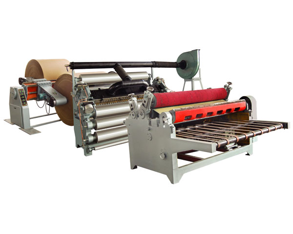 Absorption Single Facer Corrugated Cardboad Production Line