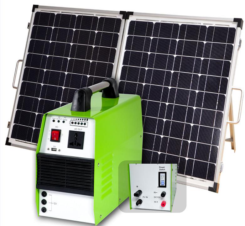 AC 50W Solar Power System (ODA50-28AH-AC)